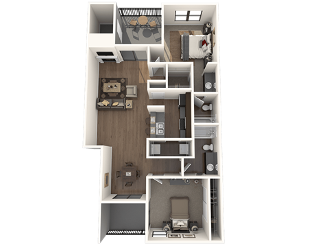 Garrison Floor Plan Garrison Floor Plan at Great Hills, Austin, 78759